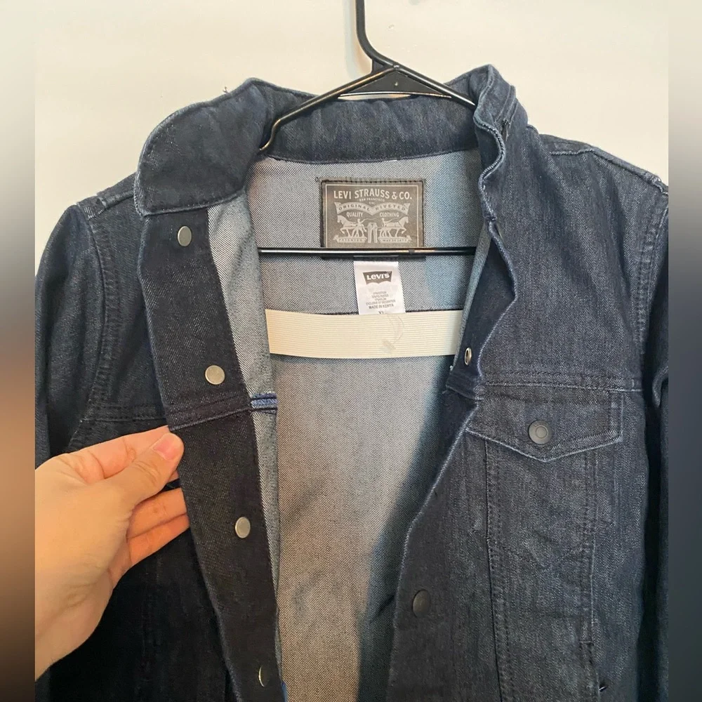 Levi's Indigo Denim Jacket brand new - Picture 2 of 7